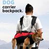Dog Backpack Carrier for Dogs Carrying Backpack Emergency Old Disabled Joint Injuries Arthritis Senior Dogs Up Down Stairs Cars