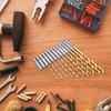 13 PCS 1/4inch Hex Drill Bit Set High Speed Steel Drill Bit Set Hex Shank Drilling Tools for Wood Plastic Aluminum Alloy Metal