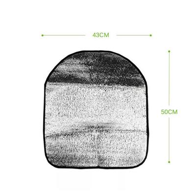 New 43*50cm Car Steering Wheel Cover Sun Shade Side Window Sun Visors Heat Reflector