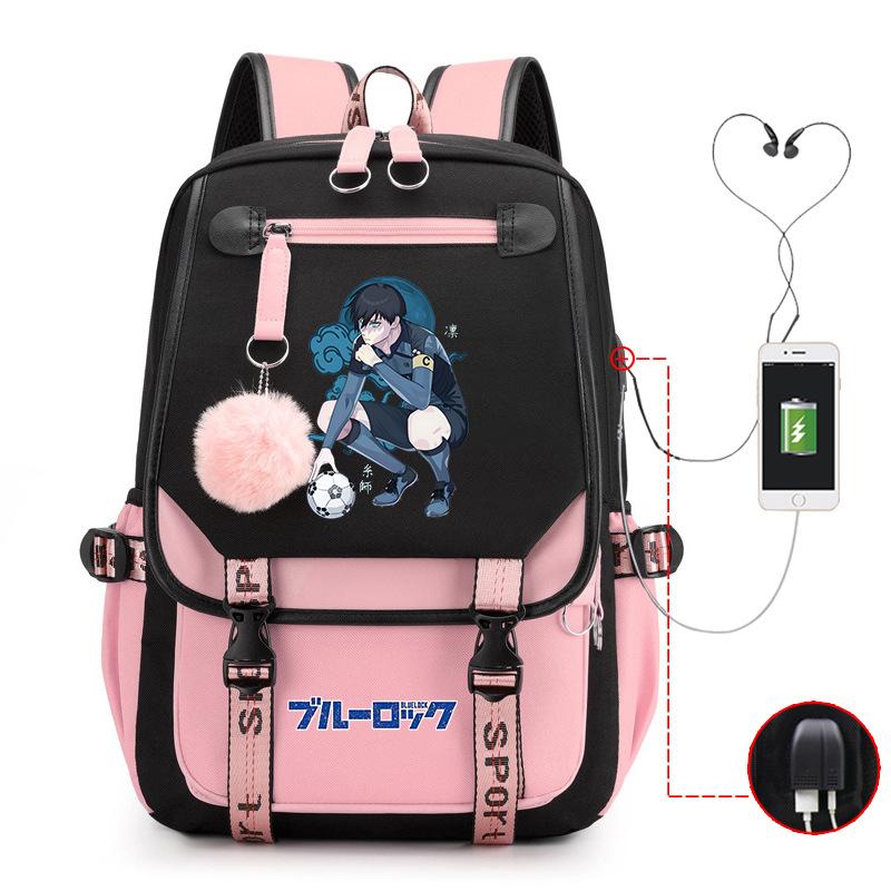 Blue Prison Anime Peripheral Ridge Backpack Seijiro Fashion Student School Bag Large Capacity
