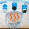 Cubierta Duradera de Protección contra Heladas para Plantas con Papel de Aluminio y Tejido No Tejido para Uso Exterior en Invierno Chaqueta Térmica para Árboles y Arbustos