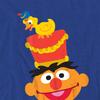 Sesame Street Unisex Adult Ernie Nutcracker Christmas T-Shirt