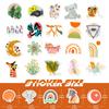 100 Small Size 4Cm Rainbow Bohemian Stickers Boho Art Small Fresh Bohemian Stickers