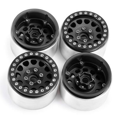RC Car Zoll Interne Beadlock Räder Verbreitert 35mm Interne Beadlock Räder Nabe für AXIAL SCX10 RC Crawler 1 4 1.9 Nein. (Schwarz, Stücke)