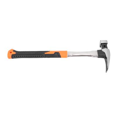 Martillo de Camping Hierro Acero Inoxidable Mango Ergonómico Multifuncional Magnético Removedor de Estacas de Tienda