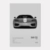 Famous Cars 812 458 296 Canvas Wall Art Print Poster 599XX SP3 F8 Decoration Mural Modern Home Decor Birthday Gift Unframed