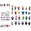 Set Colorato da 24 Pezzi di Action Figure dei Giochi Roblox Ideale per Collezionisti e Bambini