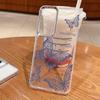 Beautiful Butterfly Pattern Clear Case For Samsung S24 FE S23 S22 Ultra A55 A54 A35 A34 A14 Lens Protection Shockproof Soft Transparent Phone Cover