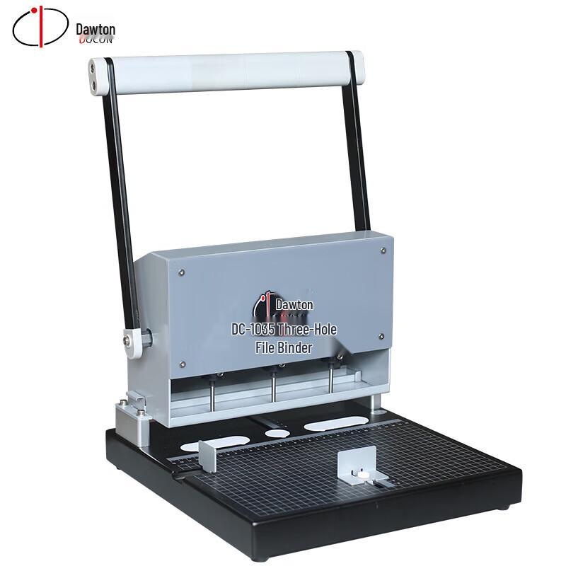 DOCON DC-1035 Manual 3-Hole 300-Page File Puncher CN plug (adapter included)