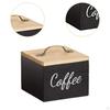 Coffee Capsule Holder with Lid, Large Capacity Pod Organizer Display Box for Home, Desk,