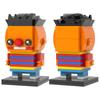 MOOXI Tecknad Serie MOC Klossar Anime BrickHeaded Set Vuxna Modell Byggklossar Barnleksaker För Barn Födelsedagspresenter LG1003