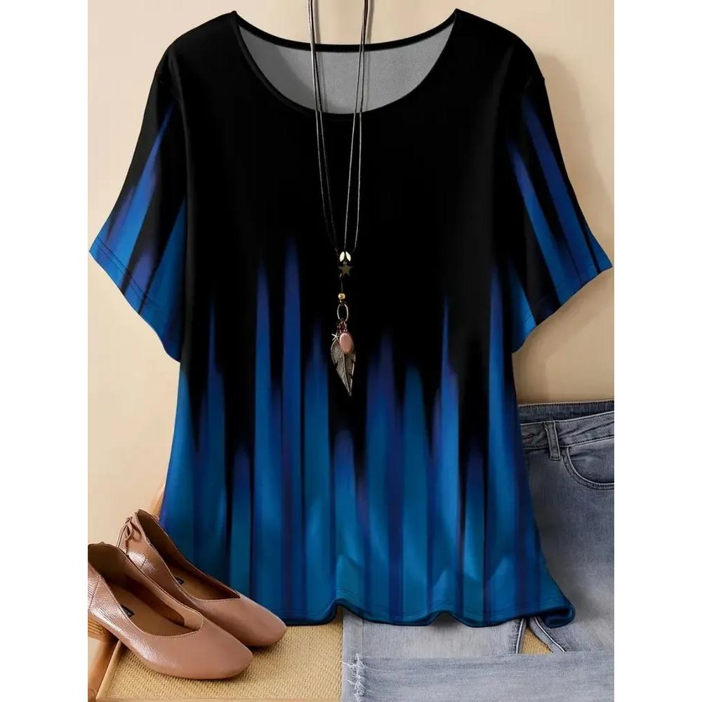 Daily Simple Women's Top Fashion Versatile Short Sleeve Casual Loose T-Shirts Women’s