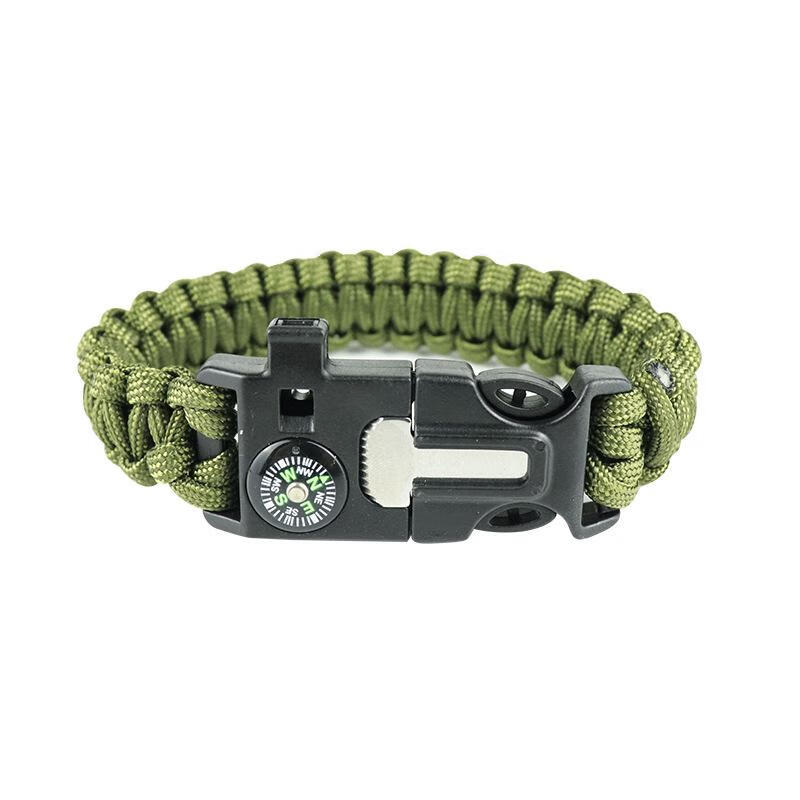 Aviator Outdoor Survival Bracelet with Fire Starter