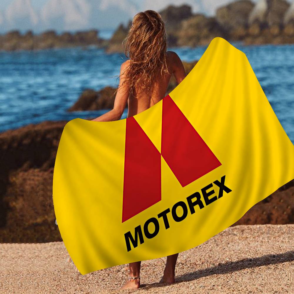 M-Motorex Mikrofaser Strandtuch Saugfähig Schnelltrocknend Weich Yoga Schwimmen Resort Bergsteigen Handtuch Polyester 50x100cm