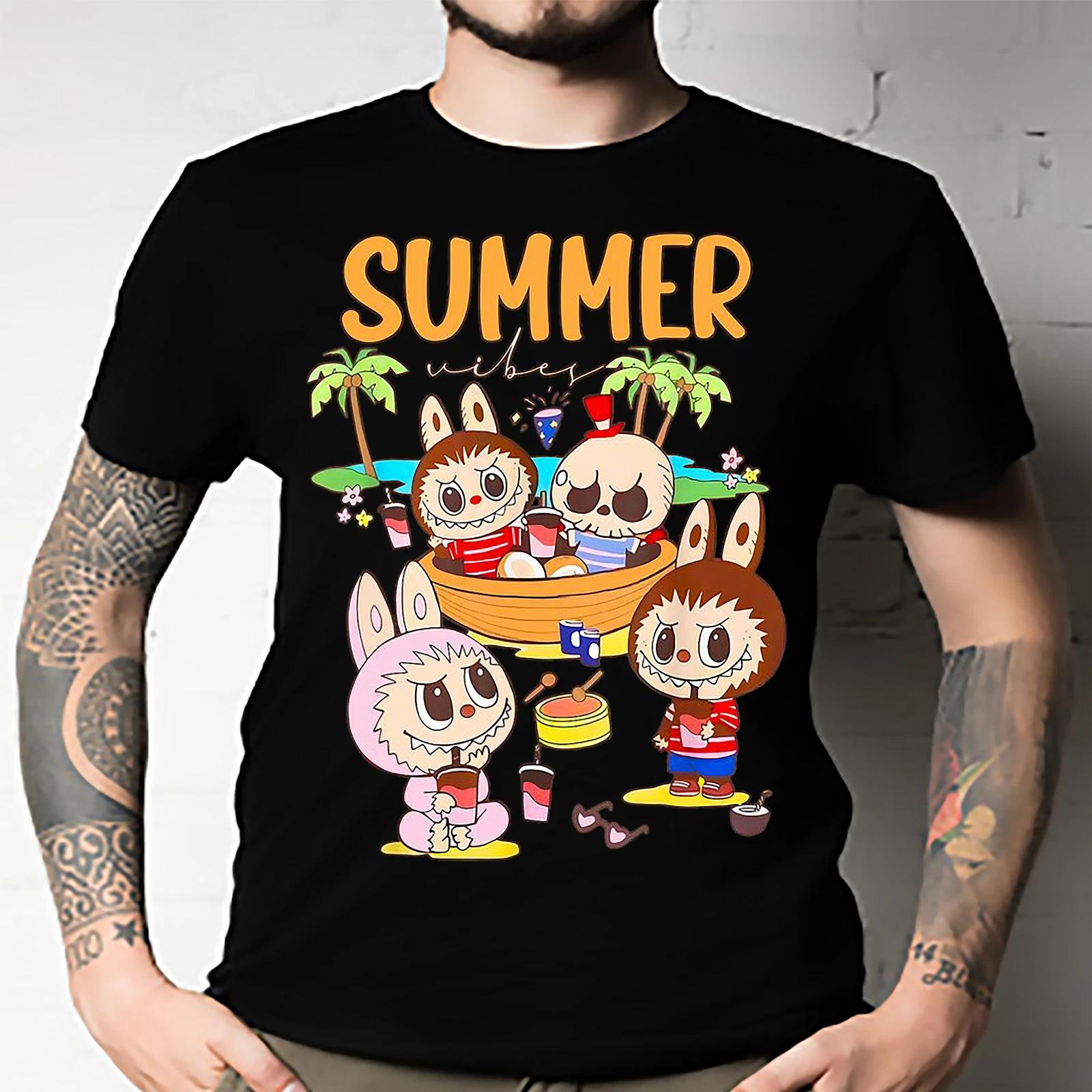 Men s and Women s T-shirts LABUBU XL