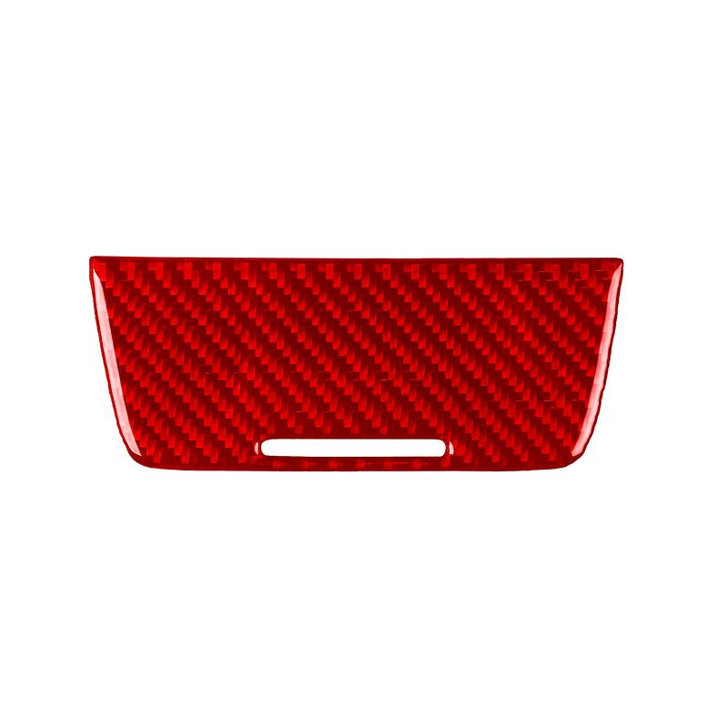 For Chevrolet Malibu 2010-2012 Carbon Fiber Central Gear Shift Storage Box Panel Trim Cover Car Accessories Decoration Sticker