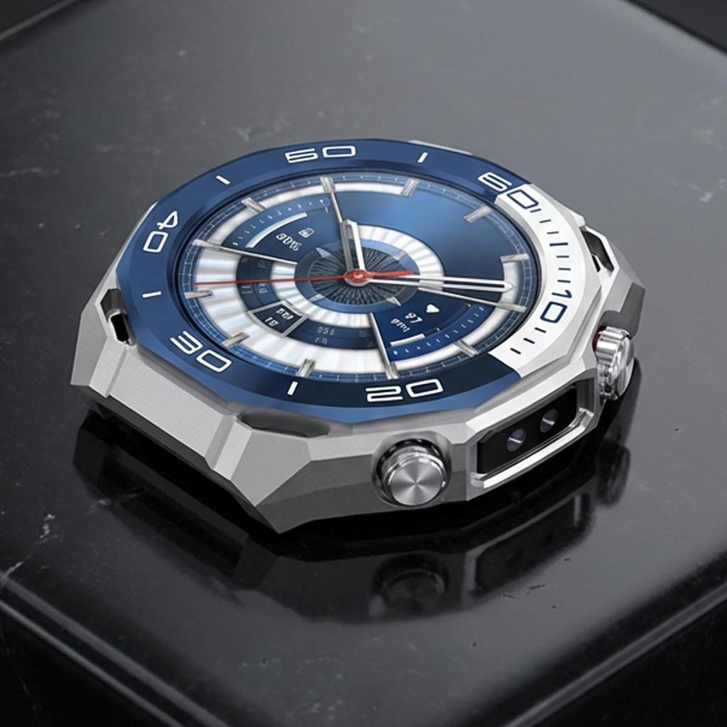 Boîtier creux PC pour Huawei Watch Ultimate 2 Coque bumper de protection de bord pour Huawei Ultimate2 Accessoires