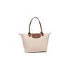 Longchamp Le Pliage 28 Button Zipper Closure Long Handle Dumpling Tote Bag Women tote bags Paper-Color 2605089P71
