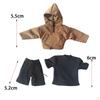 1/12 Male Figure Clothes Men's Casual Outfits, Handmade Fashion Costume for Doll 6inch Action
