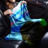 1pc man hooded Soft Warm Throw Blanket Nap Blanket For Couch Sofa Office Bed Camping Travel,Comfortable