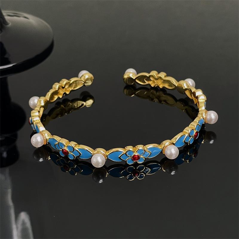 Фэнтези Древний Метод Даньцуй Желто-Золотой Браслет Нишевый Простой Дизайн Браслет Высокая Ценность И Темперамент