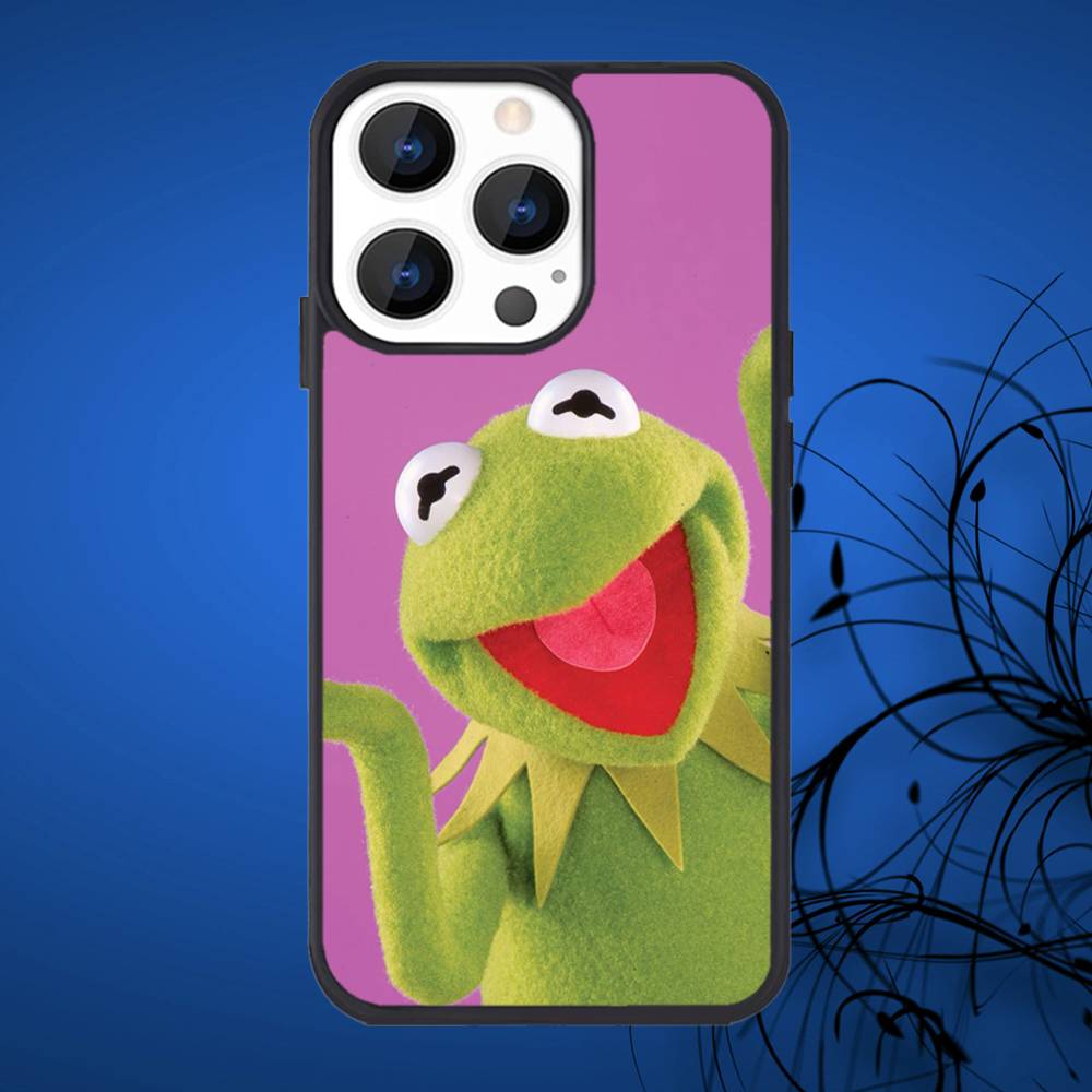 K-Kermit the frog Phone Case For iPhone 16,15,14,13,12,11,Plus,Pro,Max Mini Magsafe Magnetic Wireless Charging iPhone15
