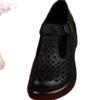 Summer new muffin sole hollow hole shoes women's hollow thick sole soft surface single shoes women's shoes
