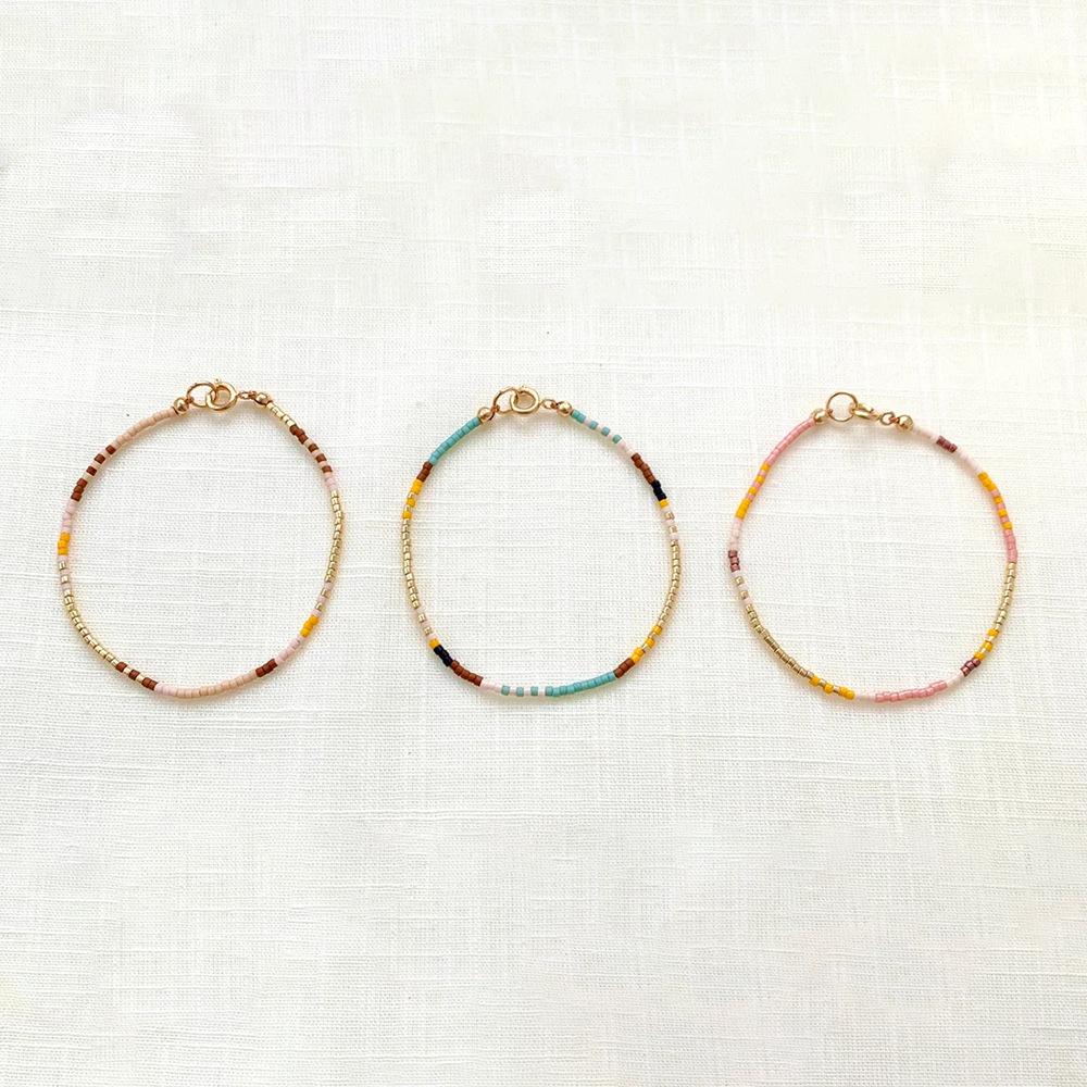Bohemian Retro Style Handmade Miyuki Seed Bead Bracelet for Women