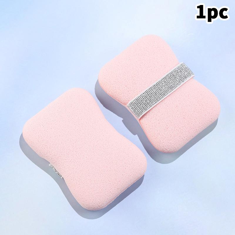 Shower Bubble Foam Net Thickened Foaming Soap Bag Facial Cleanser Mesh Bag Body Washing Cleaning Sponges