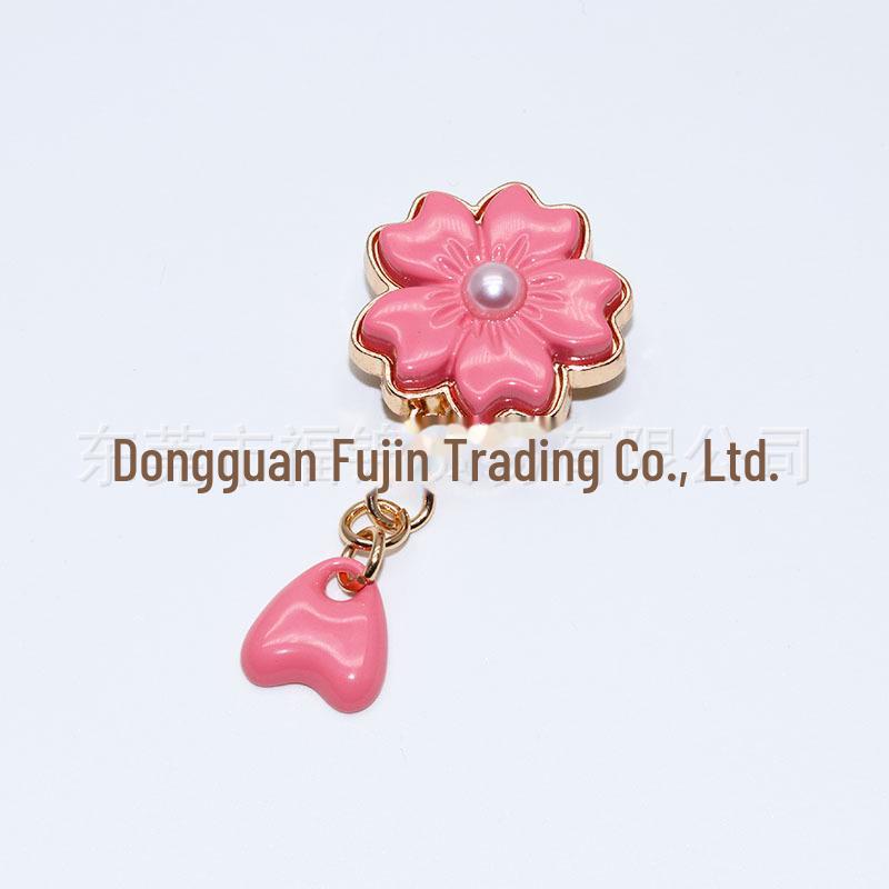 

Металлические подвески для обуви «Цветущая вишня» для Crocs — декоративные аксессуары для обуви