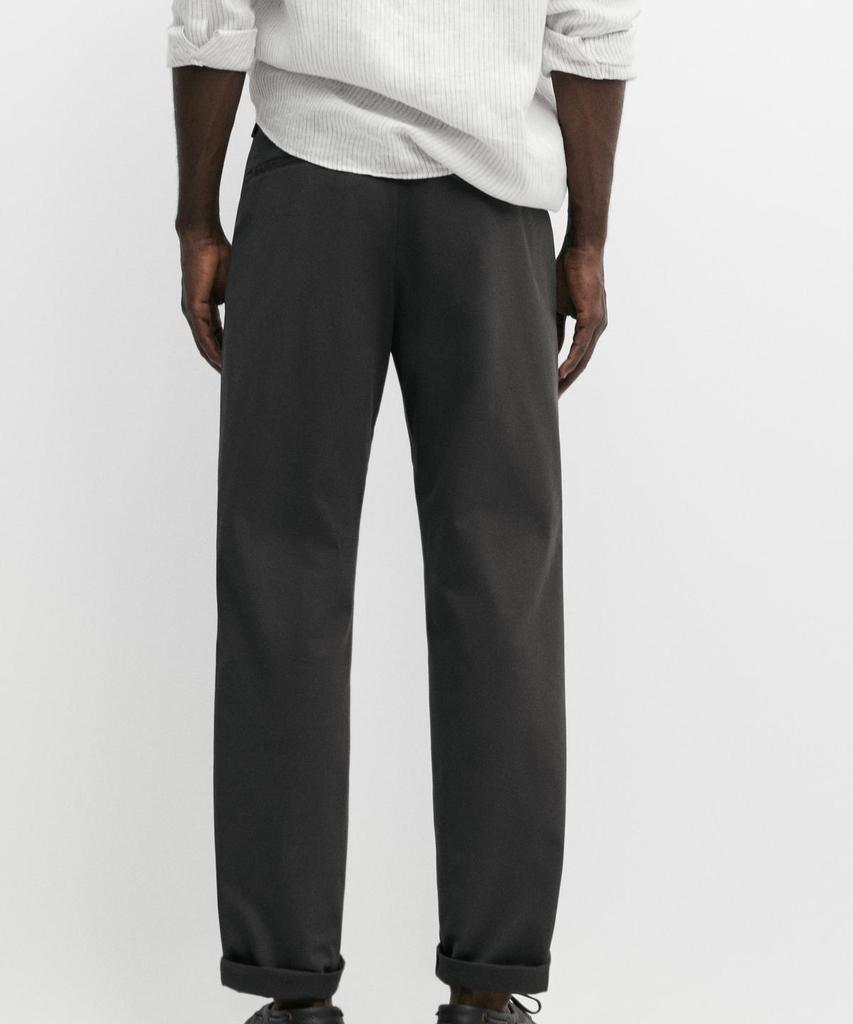Masimodutti Cotton Slim Fit Pants
