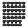 Adhesive-Backed Round Cushion Grip Set, Dense 40 Count for Speaker Feet, Quiet Contact, Scratch Guard and Home Care