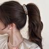 Acetat-Finish Bananen-Haarspange Gebogene Bananenform Haarnadel Haarklammer Pferdeschwanz-Styling