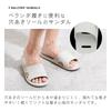 Aimedia Bath Slippers/Bath Boots, Size M (23-25cm), Perforated Sole, Balcony Sandals, Lightweight, EVA, Dark Green, Unisex