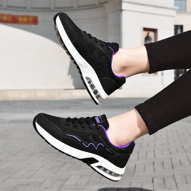 Women's casual shoes, mesh breathable vulcanized shoes, fashionable and comfortable sports shoes, women's casual sports shoes