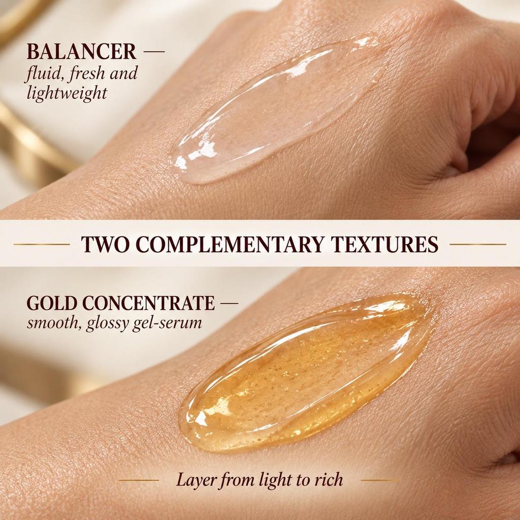 The History of Whoo Balancer and Gold Concentrate Set