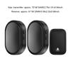 3 Pieces Wireless Door Bell Music Adjustable Doorbell Outdoor Alarm Apartment Transmitter Wall Mounted Alerts Equipment