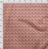 oneOone Cotton Flex Maroon Fabric Leaves Diy Clothing Quilting Fabric Print Fabric By Yard 40 Inch