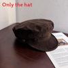 Withsuede Beret Vintage Fabric And Solid Color For Art And Fashion Lovers