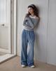 INSEOWL Washed Sweet Pants