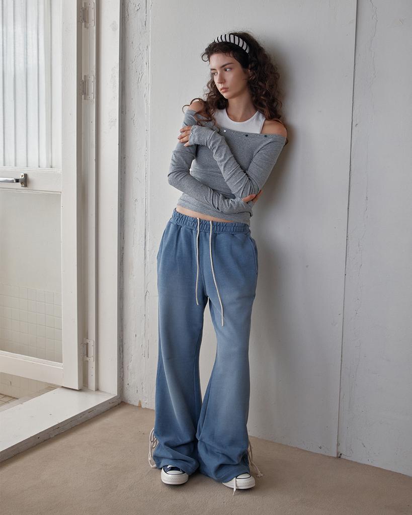 INSEOWL Washed Sweet Pants