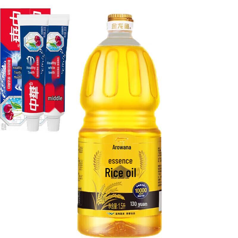 Zhonghua Baking Soda Fruit Toothpaste & Rice Bran Oil Bundle