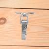 4pcs Stainless Steel Heavy Duty Ceiling Hook Rotating Hanger For Fan Light Fixture Indoor Outdoor Mounting
