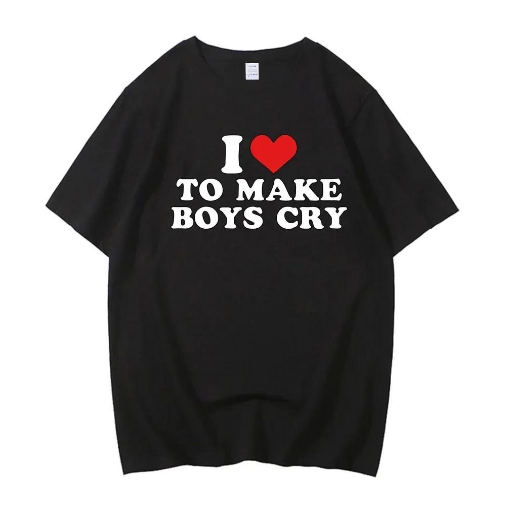 Romantische Geständnis-T-Shirts Ich liebe meine Freundin Aufdruck T-Shirt Herren Damen Lässig Rundhals Kurzarm Kleidung Ich liebe meinen Freund