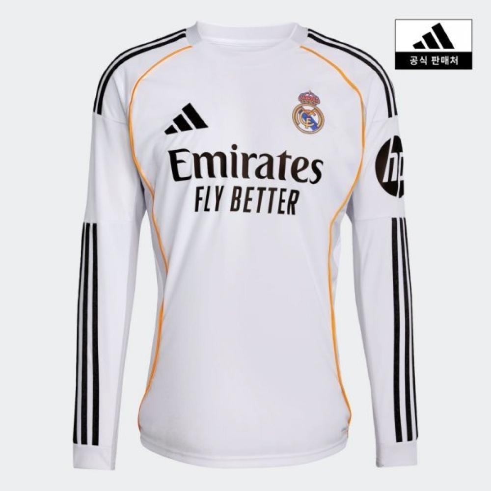 Adidas Real Madrid Long Sleeve Home Jersey Jn8884