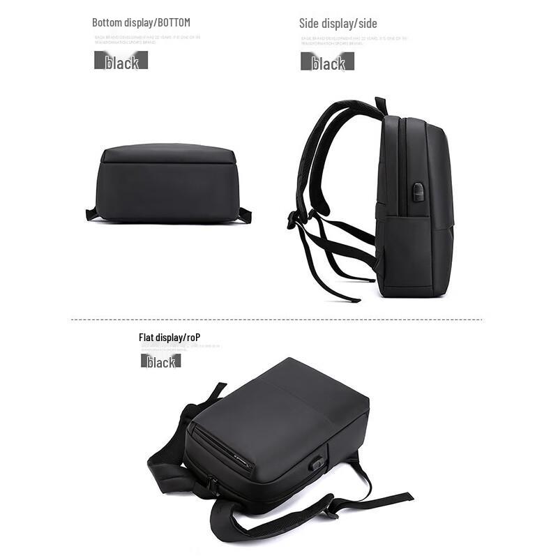 Lingjing Men's Business Laptop Backpack