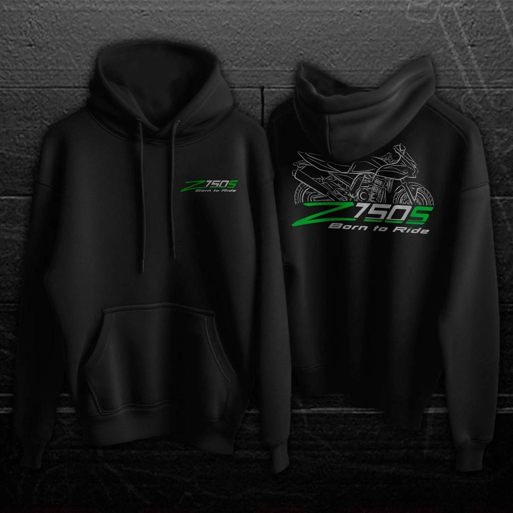 Kawasaki Z750 & Z750S 2004-2012 - Motorcycle Hoodie Pullover for Riders