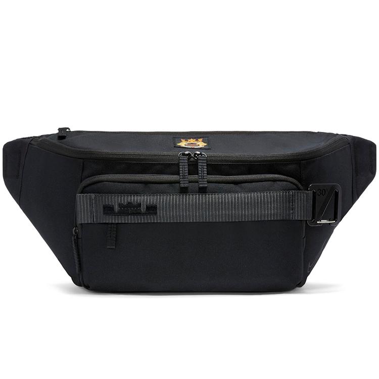 

Новая сумка через плечо Nike LeBron James 10 л поясная сумка черная DB2478-010 53.1*16.0*21.1CM