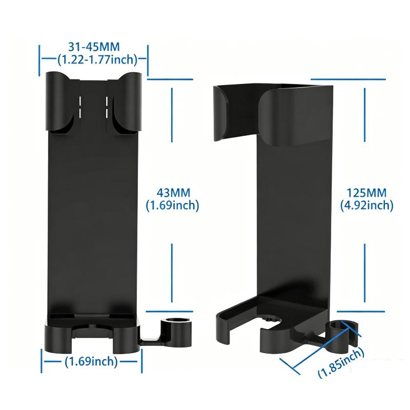 Wall Mount Hair Curler Straighteners Holder Curling Bracket Wall Mounted Hair Dryer Organizer For Bathroom Home Accessories