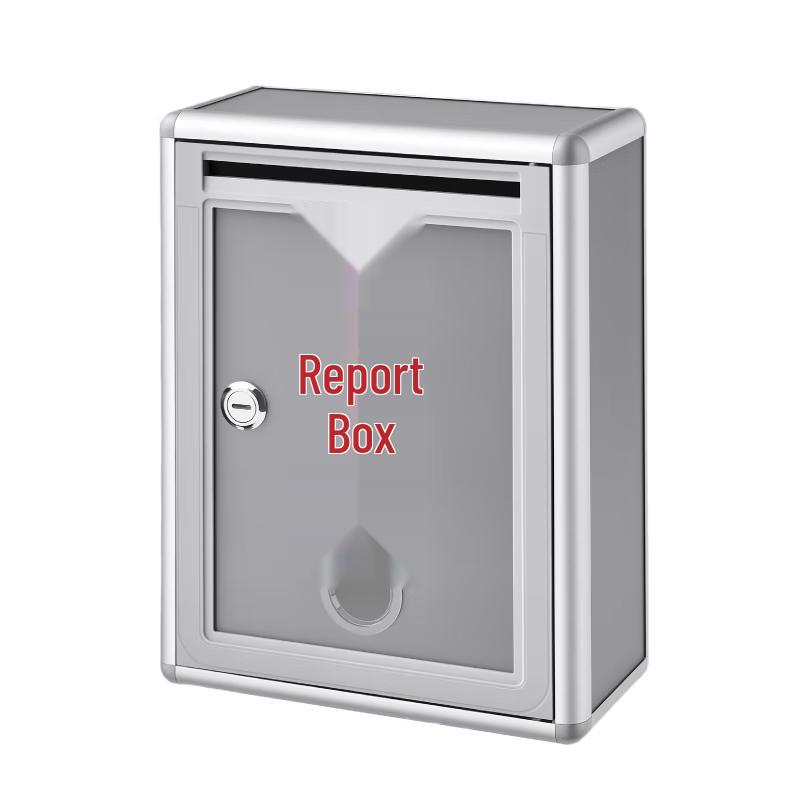 DSB Aluminum Alloy Wall-Mountable Suggestion Box